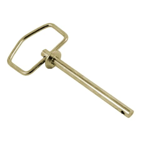 Heritage Industrial Hitch Pin Square Handle, 3/8"x4", Zc HP-0375-4000S